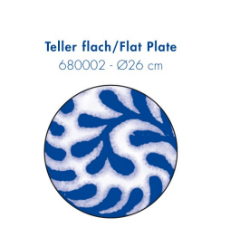 Teller flach Bold Graphic 26 cm