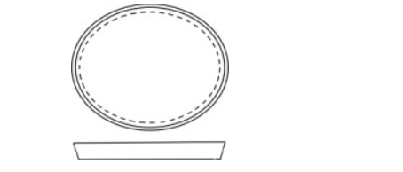 Platte Oval "M" Dish Colour