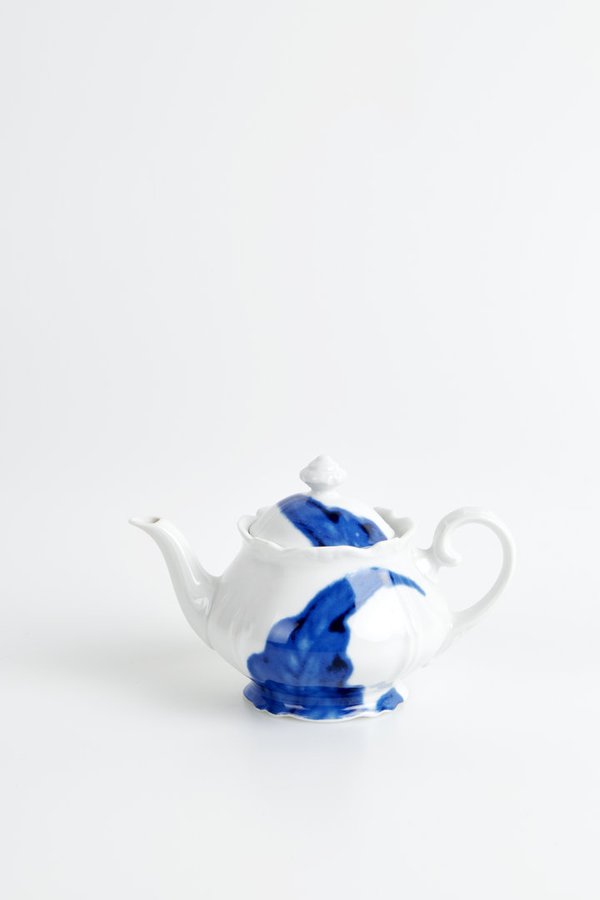 Teekanne - New Baroque Blue Flou