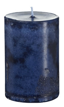Mosaik Basic Kerzen Nachtblau 8 x 16 cm