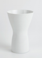 Vase Massai weiß bisquit 23 cm