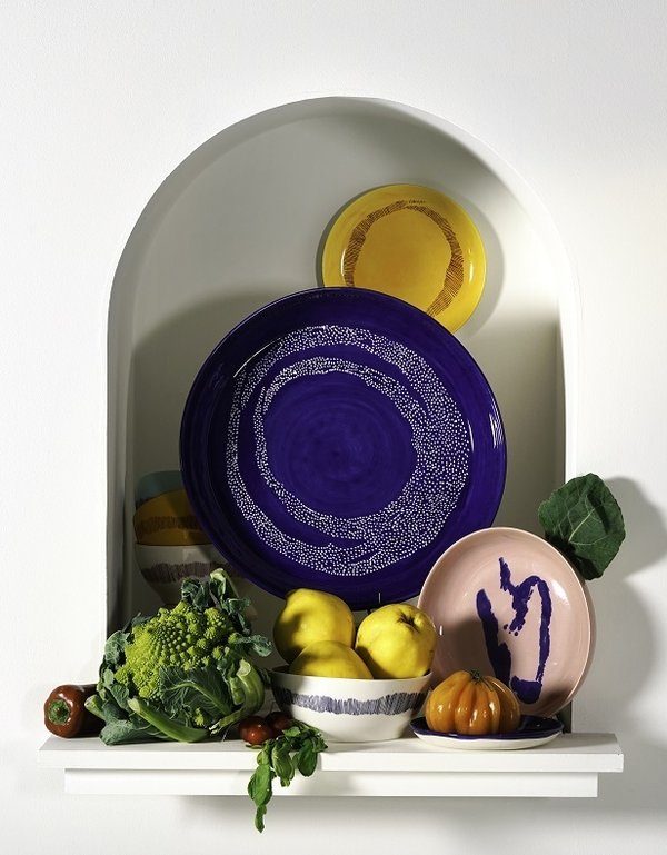 Plate Feast Ottolenghi Azur, 35 cm