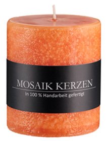 Exclusiv Mosaik Kerzen Mango